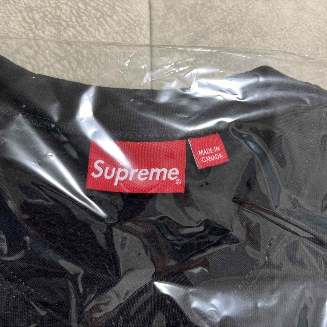 黒 L サイズ supreme box logo