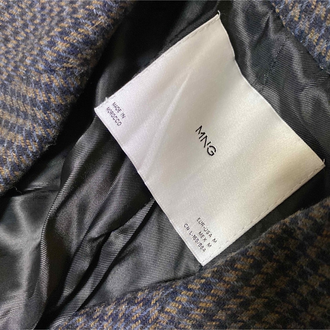 MANGO(マンゴ)の【MNG】超ロングダブルチェスターコート メンズのジャケット/アウター(チェスターコート)の商品写真