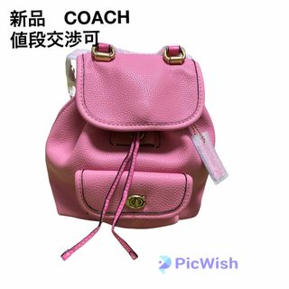 コーチ(COACH) ミニリュック（ピンク/桃色系）の通販 29点 | コーチを