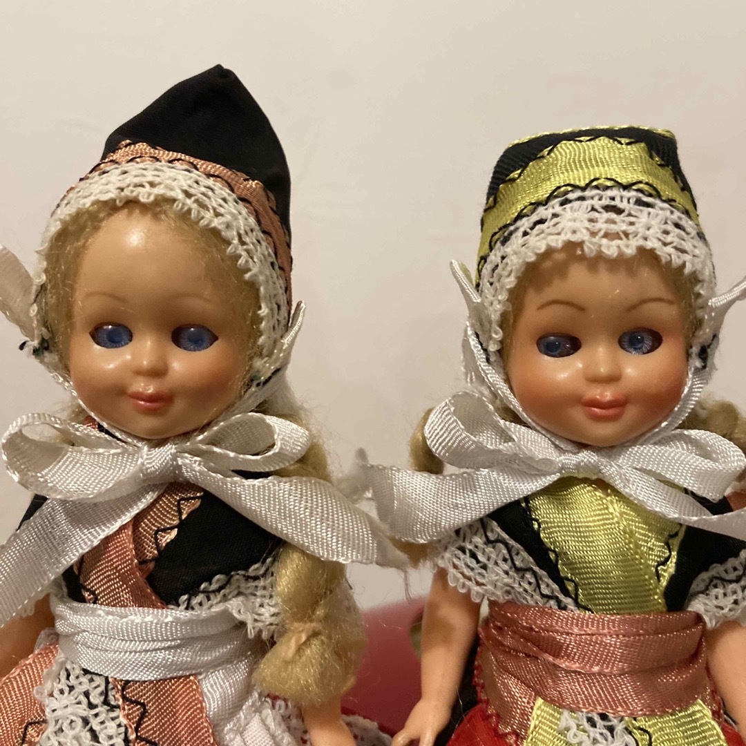 民族衣装のお人形さん　　2体セット キッズ/ベビー/マタニティのおもちゃ(ぬいぐるみ/人形)の商品写真