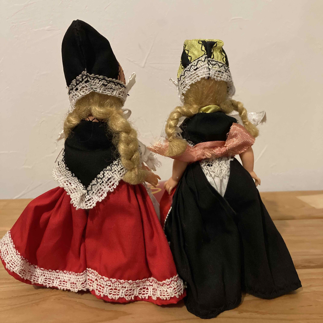 民族衣装のお人形さん　　2体セット キッズ/ベビー/マタニティのおもちゃ(ぬいぐるみ/人形)の商品写真
