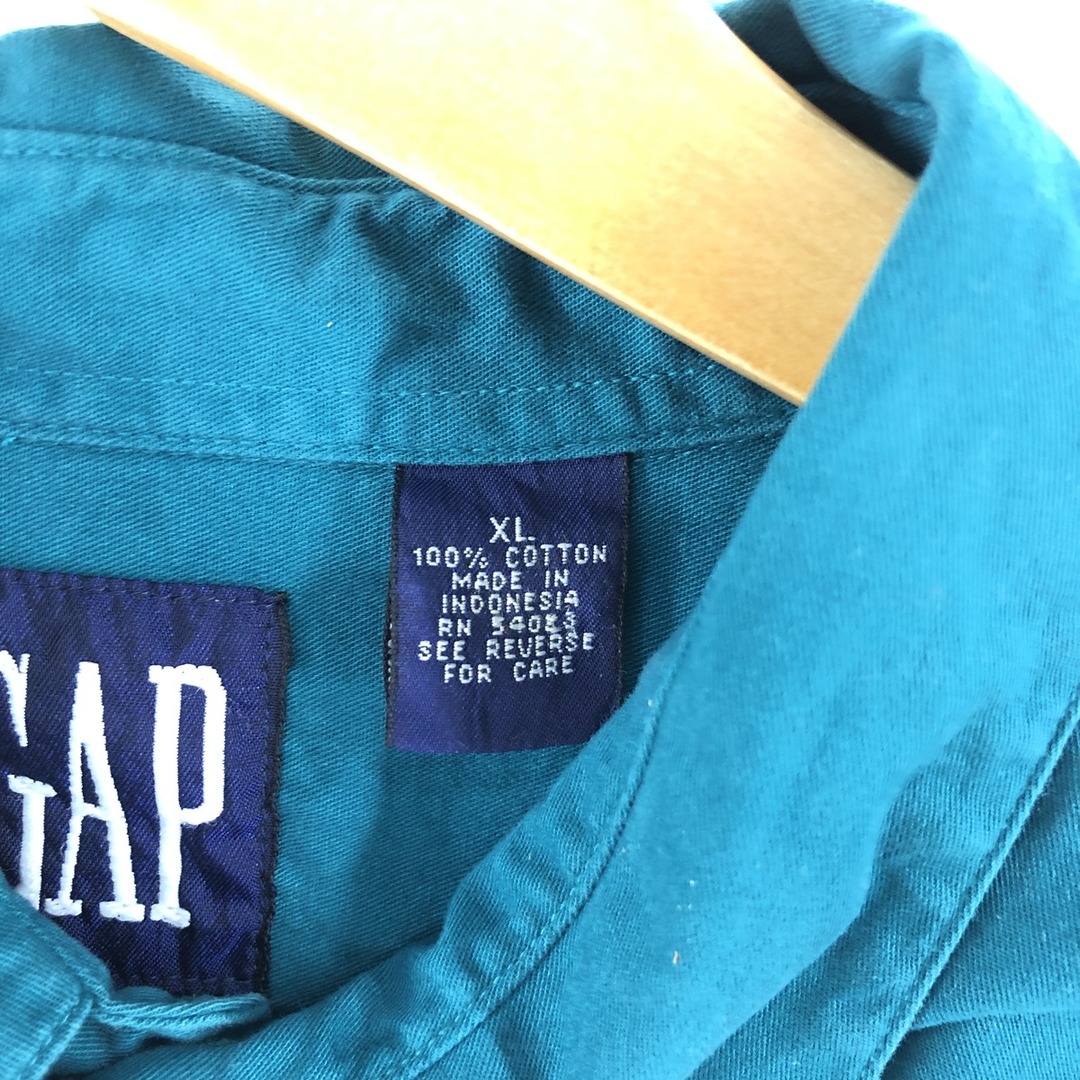 GAP(ギャップ)の古着 90年代 ギャップ GAP オールドギャップ 長袖 コットンシャツ メンズXL ヴィンテージ /eaa375741 メンズのトップス(シャツ)の商品写真