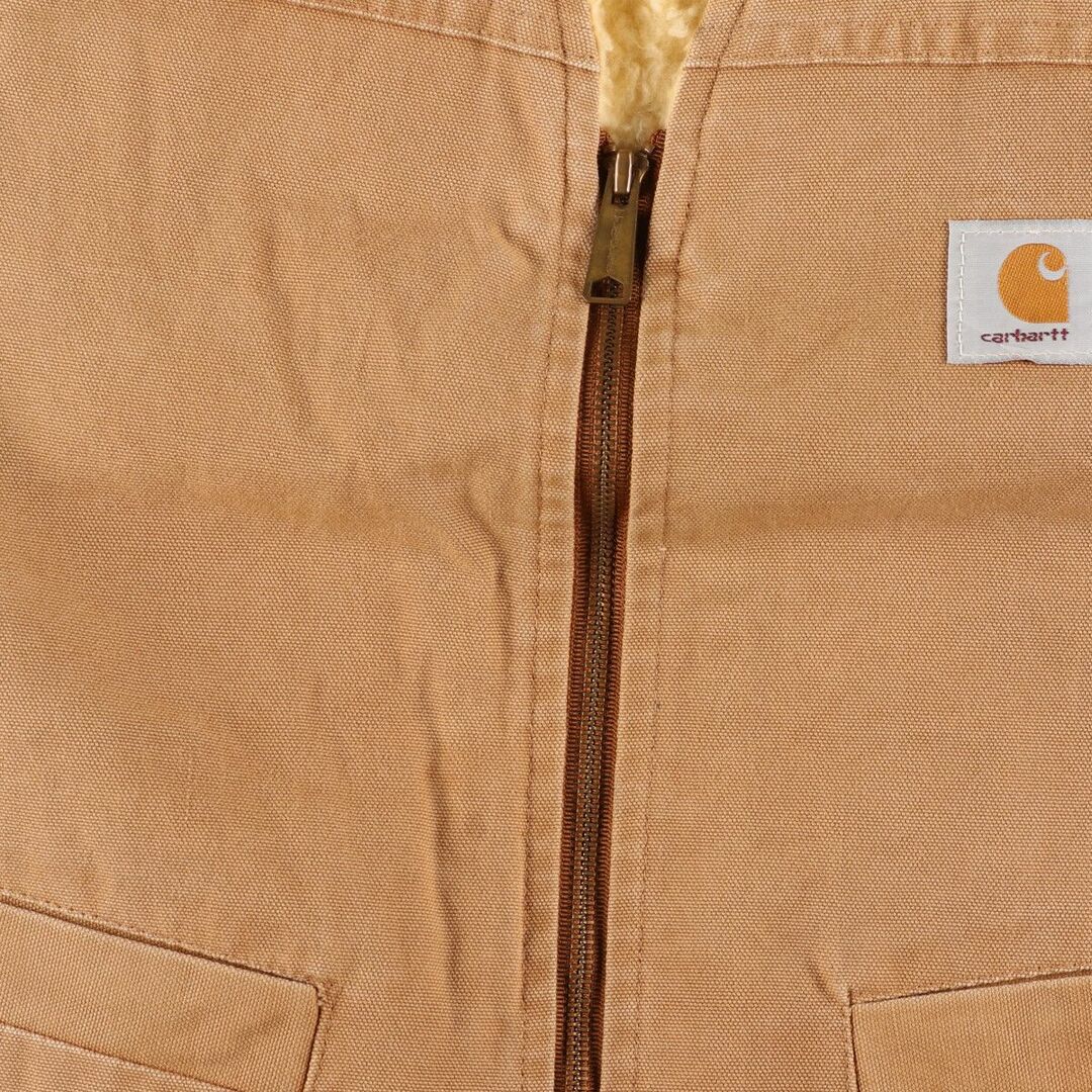 90年代 カーハート Carhartt ダック地ベスト メンズL ヴィンテージ /eaa372893 3