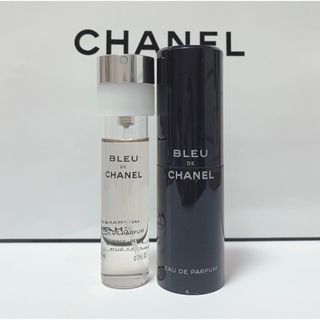 シャネル(CHANEL)の【シャネル】⭐️ブルードゥ シャネル EDP トラベル スプレイ 本体&レフィル(香水(男性用))