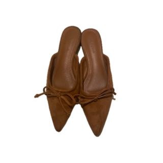 レペット(repetto)のスウェード　ミュール　パンプス　バレエシューズ(ミュール)