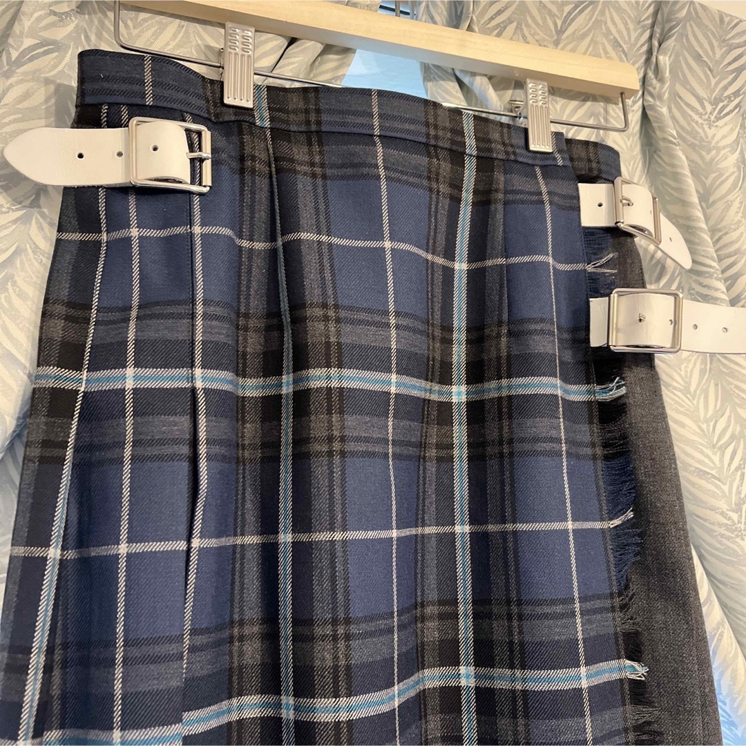O'NEIL of DUBLIN(オニールオブダブリン)の新品タグ付き　オニールオブダブリン　チェックロングスカート　サイズ１０ レディースのスカート(ロングスカート)の商品写真