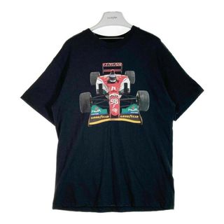 ハフ(HUF)の★ハフ×グッドイヤー HUF×GOODYEAR レーシングカー プリントTシャツ ブラック sizeM(Tシャツ/カットソー(半袖/袖なし))