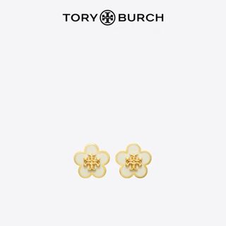 トリーバーチ(Tory Burch)のトリーバーチ　ロゴ　花　ピアス　可愛い　新品　未使用(ピアス)