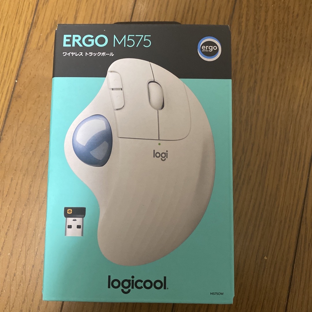 Logicool ERGO M575 ワイヤレストラックボール オフホワイト
