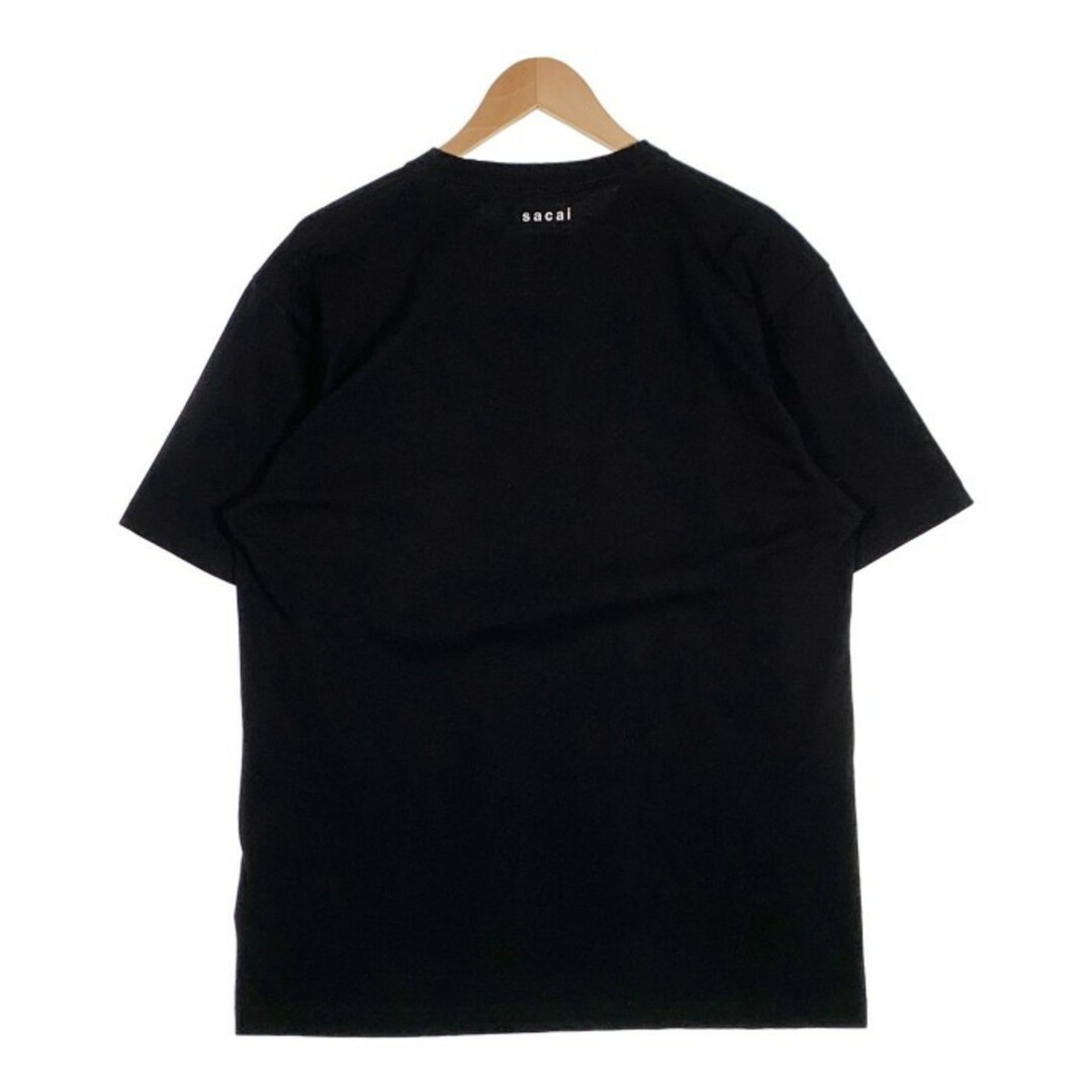 sacai × kaws ロゴプリントTシャツ　size3