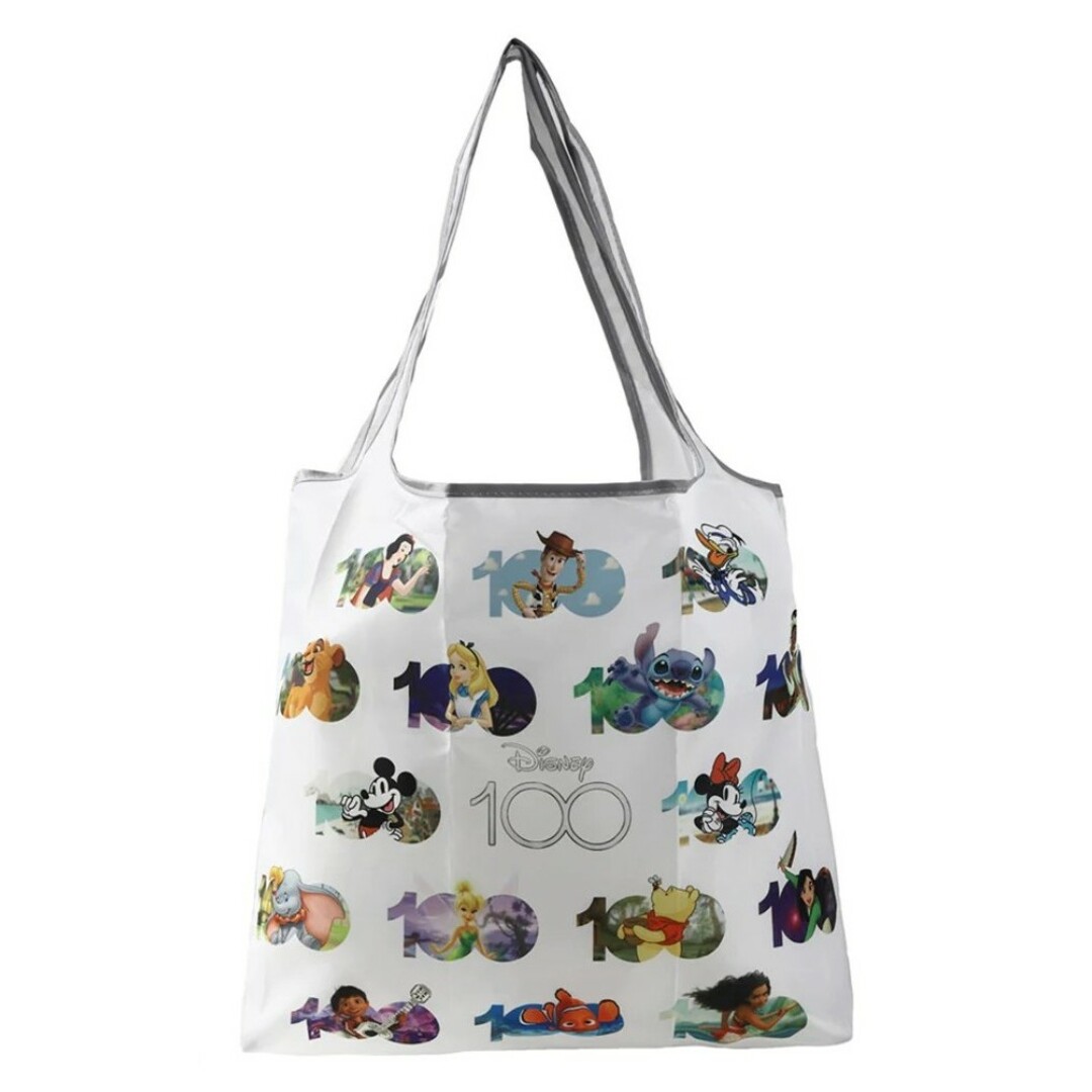 Disney(ディズニー)の♡ ダイソー ディズニー100周年 ショッピングバッグ  エコバッグ レディースのバッグ(エコバッグ)の商品写真