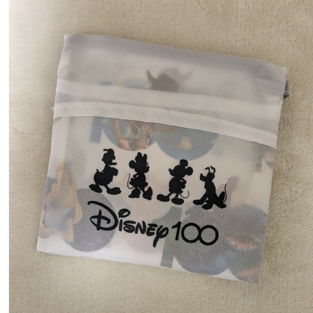 Disney(ディズニー)の♡ ダイソー ディズニー100周年 ショッピングバッグ  エコバッグ レディースのバッグ(エコバッグ)の商品写真