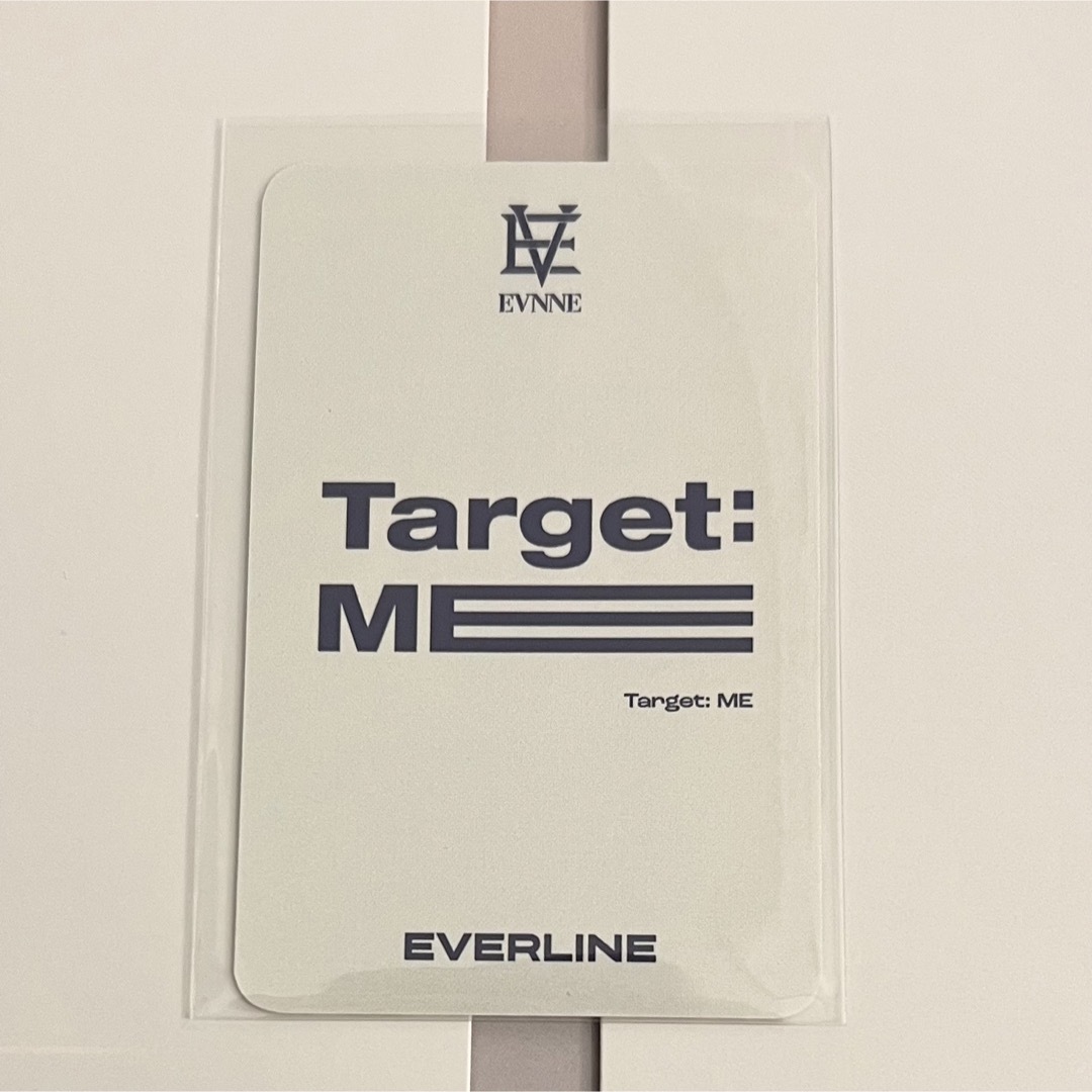 EVNNE パクジフ [Target: ME POPUP ラキドロ トレカ   アイドルグッズ