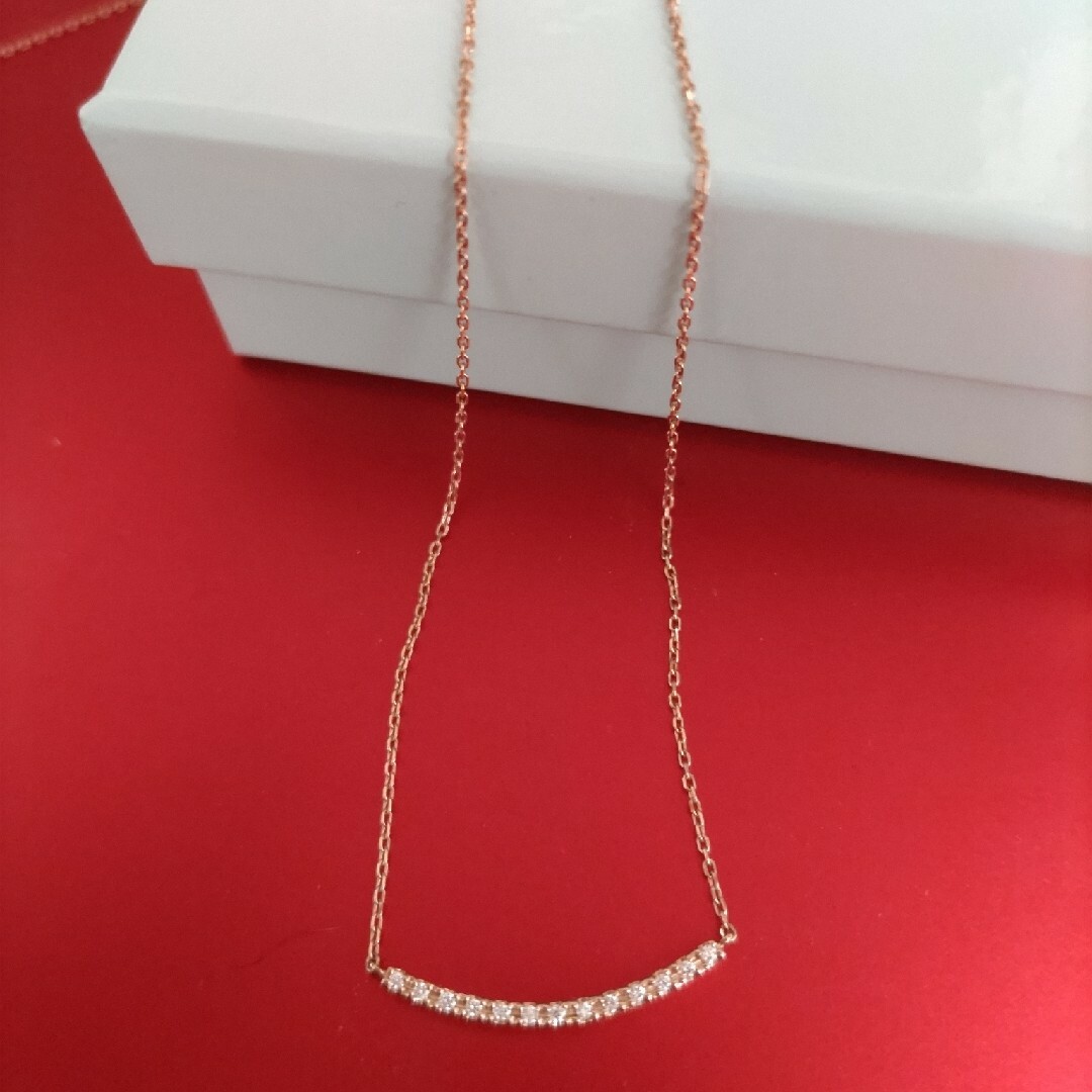 半額!最終価格!ヴァンドーム青山 PG18K ダイヤモンドリュールネックレス | フリマアプリ ラクマ