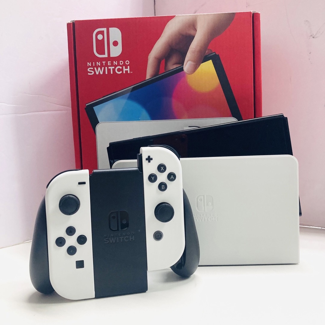 美品 Nintendo Switch 有機ELモデル ホワイト-