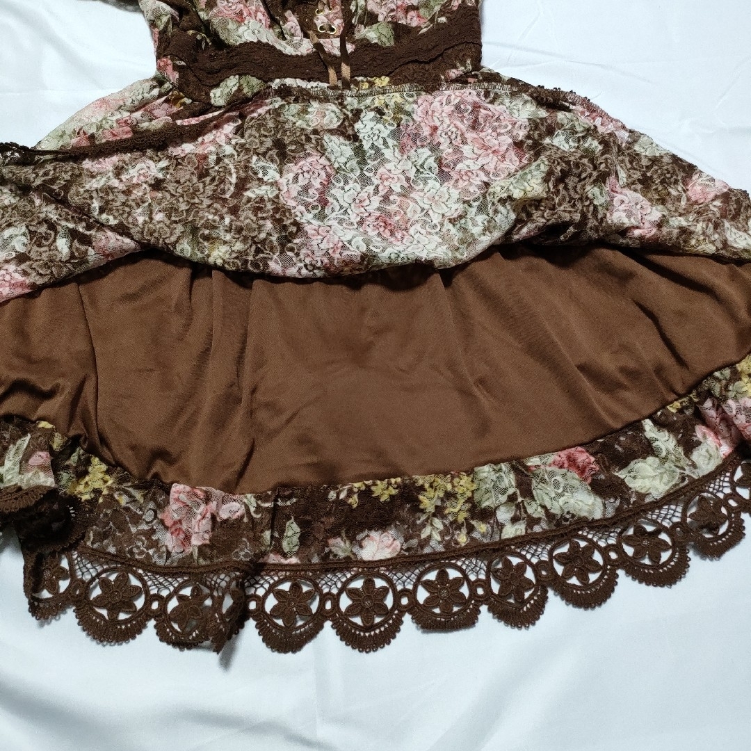 LIZ LISA - 新品 LIZ LISA リズリサ ワンピース 花柄 レース かわいい