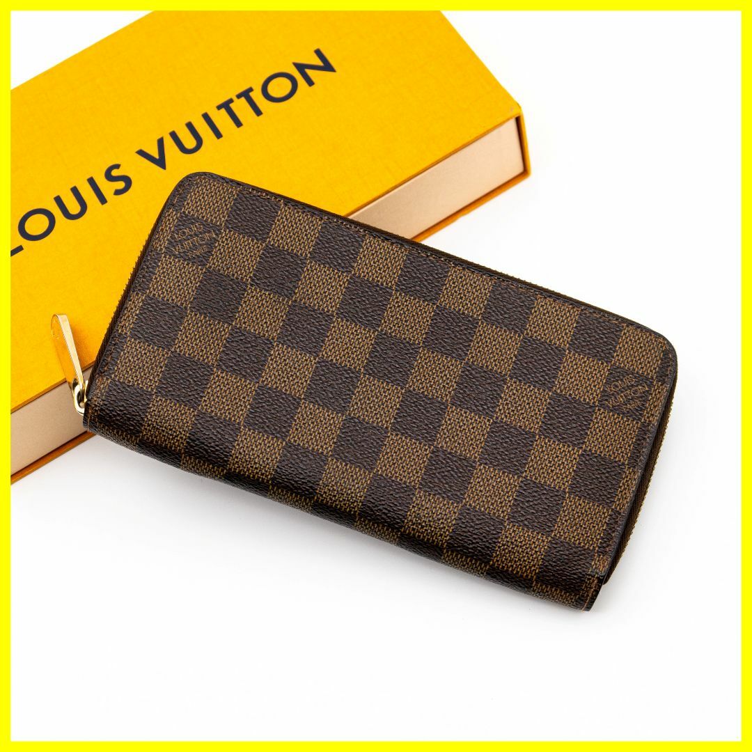 LOUIS VUITTON - ☆美品☆ ヴィトン 長財布 ダミエ ジッピーウォレット