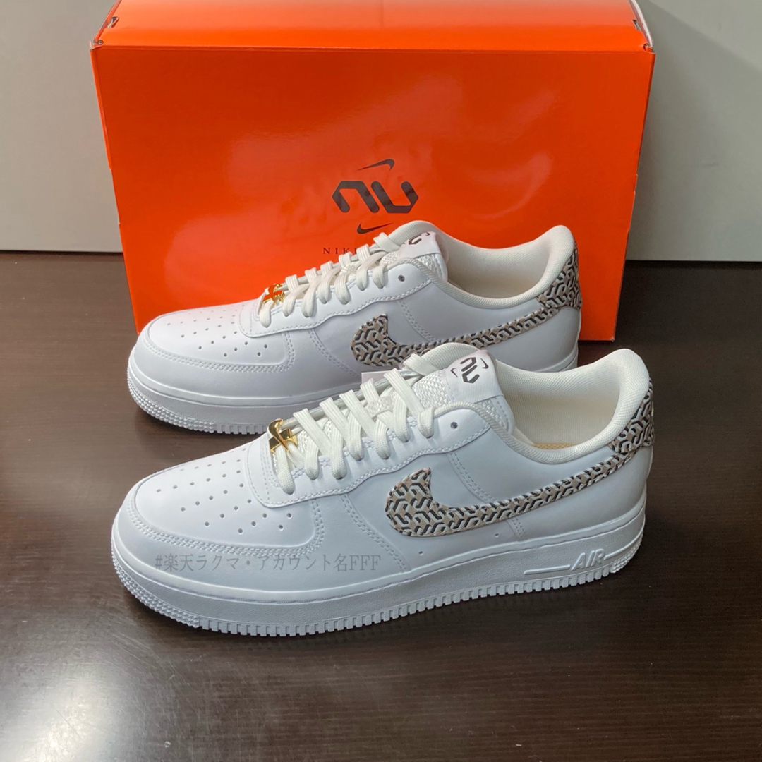 NIKE - 【新品26.5cm相当】NIKE エアフォース1ホワイト/モノグラム