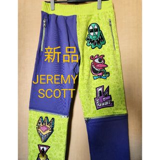 JEREMY SCOTT - アディダス オリジナルス レア！ジェレミースコット２WAY裏起毛スウェットパンツ