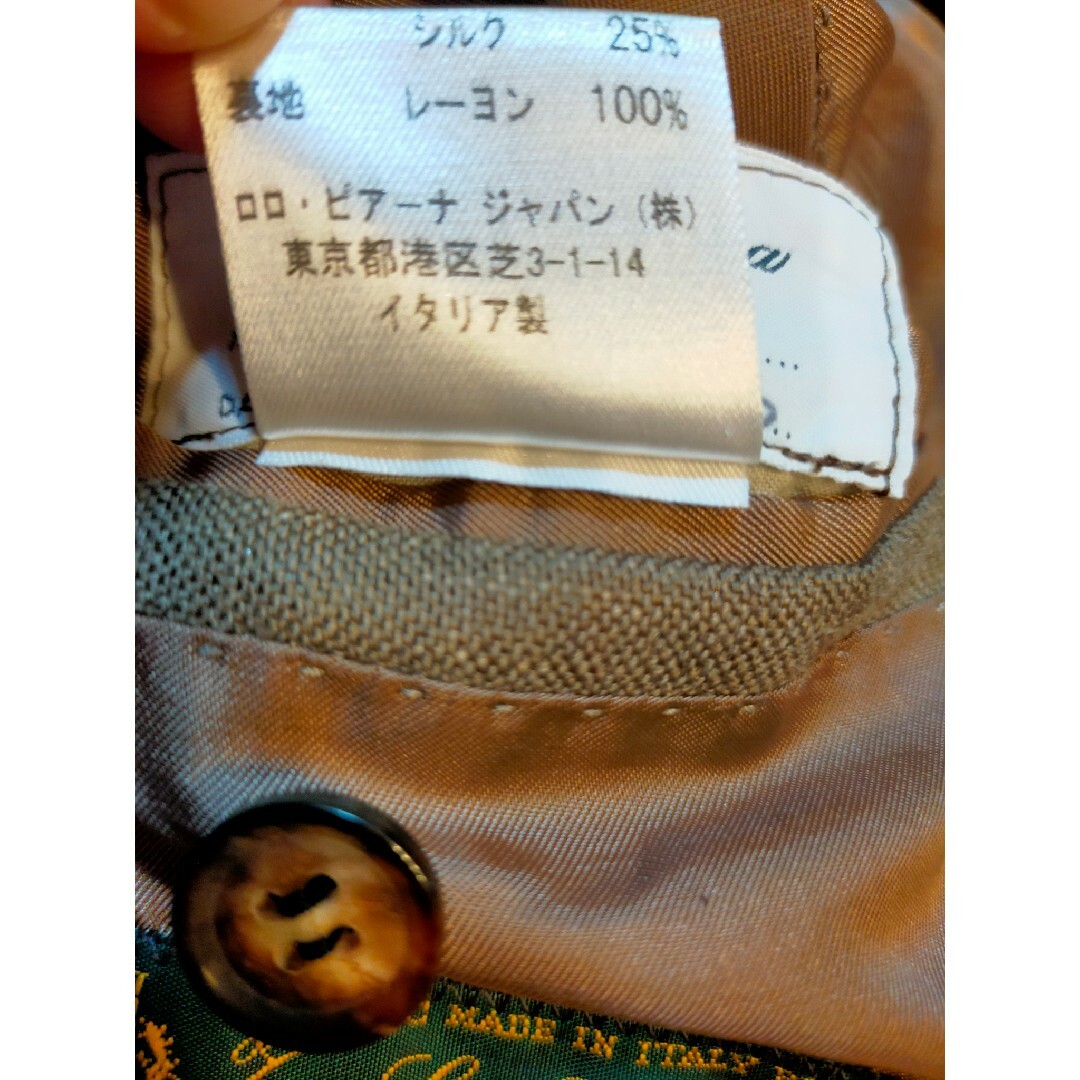 LORO PIANA(ロロピアーナ)のLoro Piana　cashmere×silk×linen jacket メンズのジャケット/アウター(テーラードジャケット)の商品写真