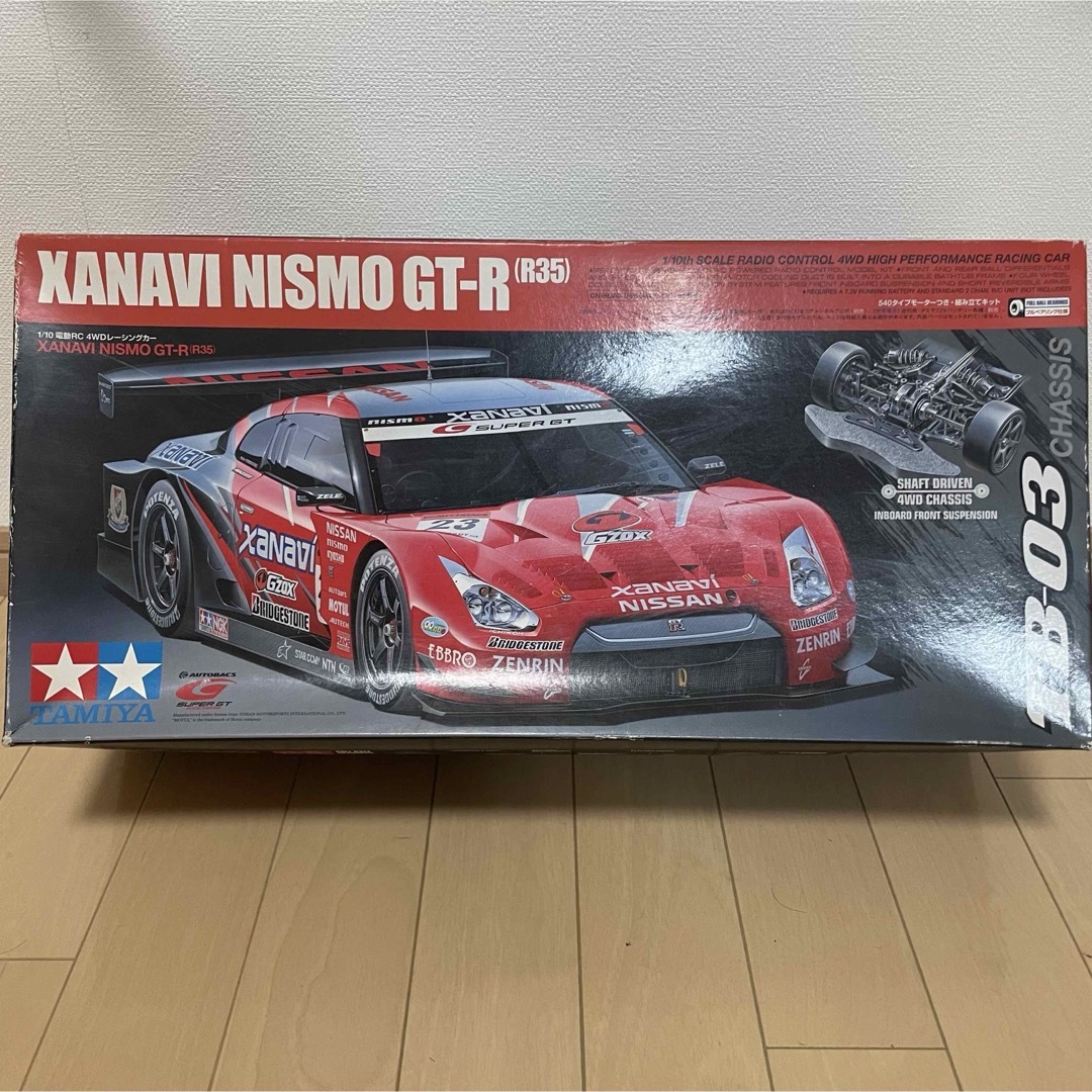 タミヤ TB-03 ザナヴィニスモ R35 XANAVI NISMO GT-R-