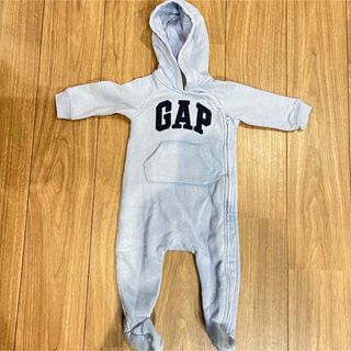 ベビーギャップ(babyGAP)のBabyGap 足付きカバーオール　くま耳　70cm(カバーオール)