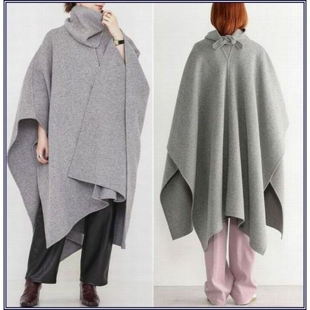BACCA - 【2020/定価10.2万円】BACCA ウールダブルフェイスボリューム