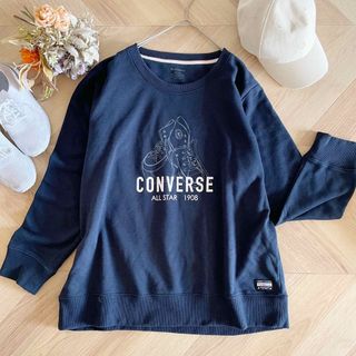 コンバース(CONVERSE)の【converse】コンバース　 大きめ　トレーナー　3L(トレーナー/スウェット)