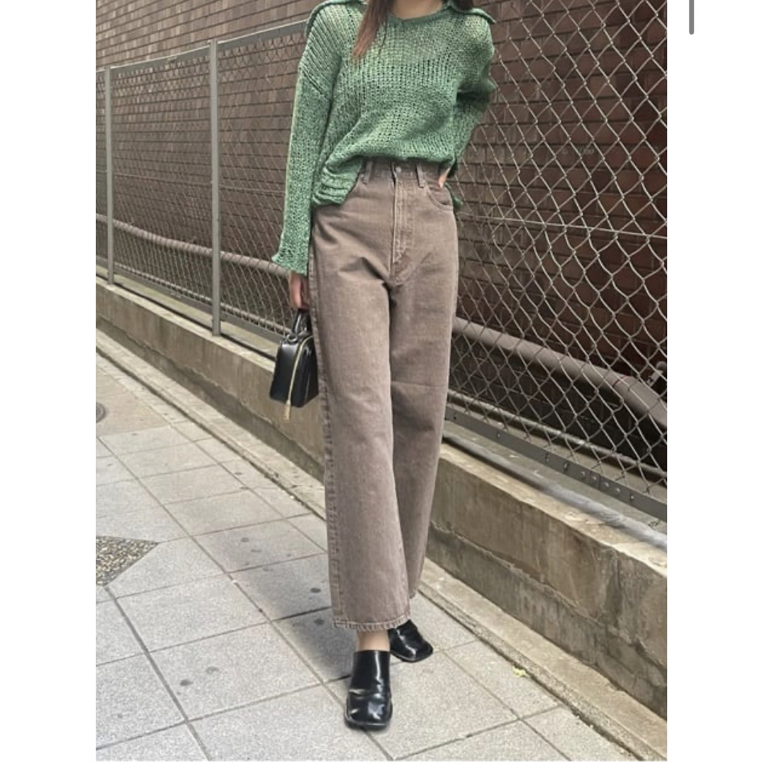 moussy HW COLOR LOOSE STRAIGHT