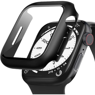 Apple Watch ケース Apple Watch 全面保護 ブラック(モバイルケース/カバー)