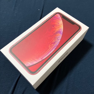 アップル(Apple)のiPhoneXR 64GB PRODUCT RED 空箱(その他)