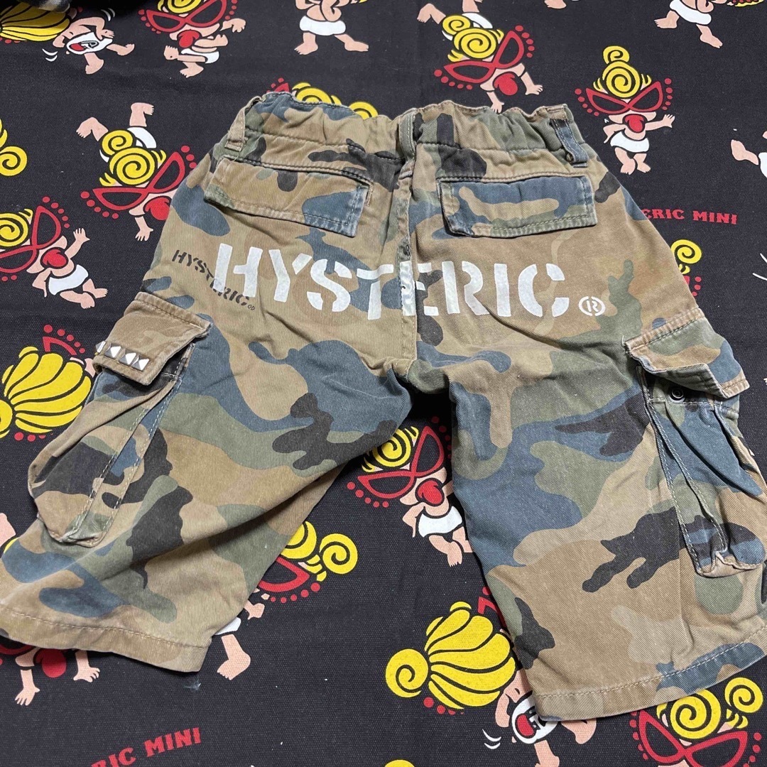 HYSTERIC MINI(ヒステリックミニ)のヒスミニ　ハーフパンツ キッズ/ベビー/マタニティのキッズ服男の子用(90cm~)(パンツ/スパッツ)の商品写真