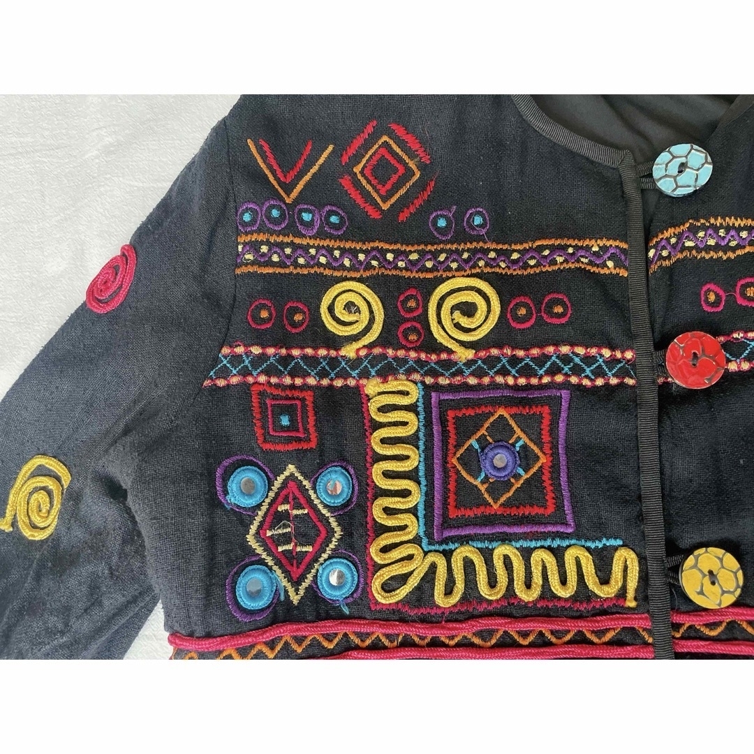 Ron Herman - ヴィンテージ インド綿刺繍ジャケット アウター