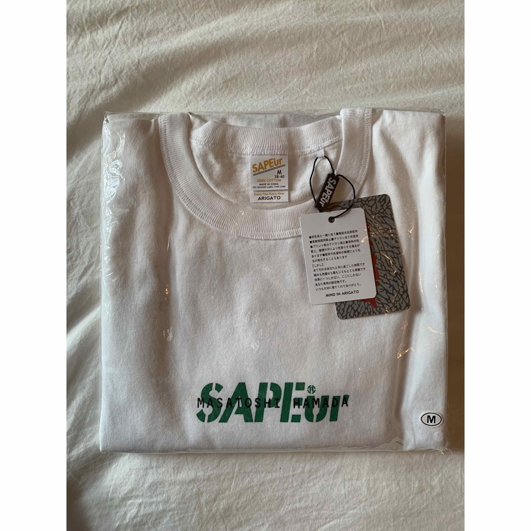 サプール SAPEur 浜田雅功 コラボTシャツ Mサイズ 明細書付き