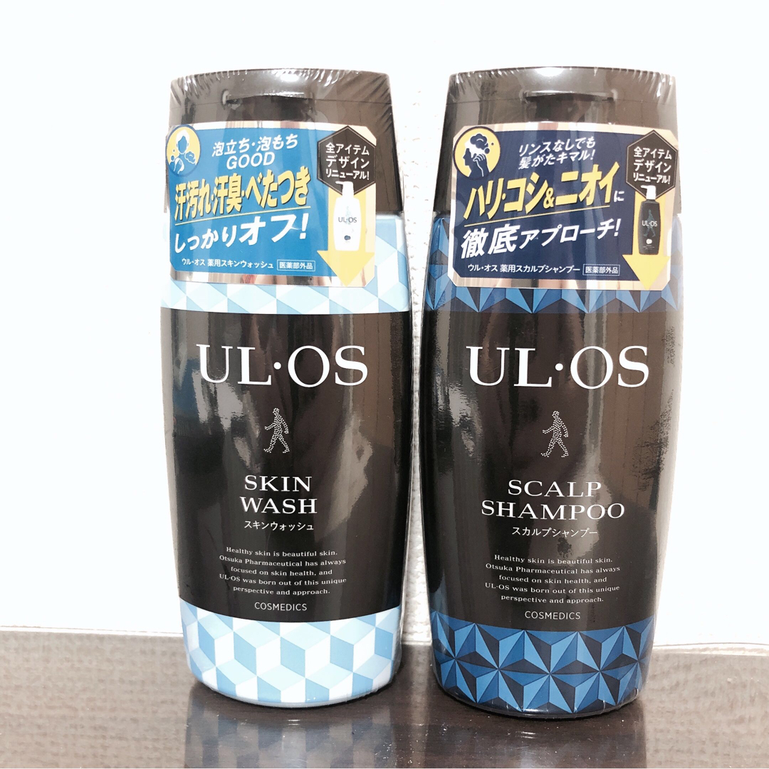 【新品】ULOS ウルオス スカルプシャンプー スキンウオッシュ セット 新品 コスメ/美容のヘアケア/スタイリング(シャンプー)の商品写真