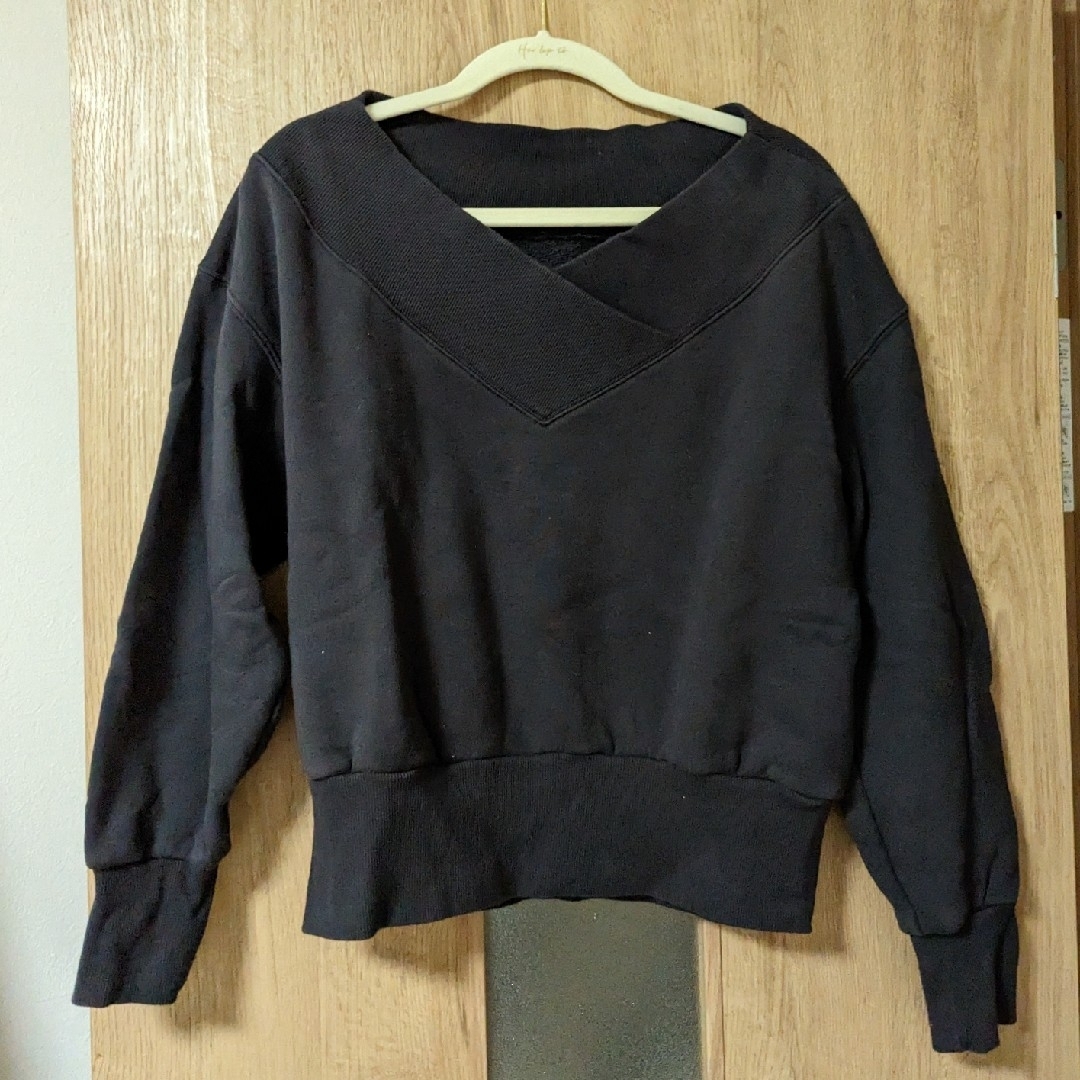 herlipto スウェット Off The Shoulder Pullover