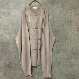 90s vintage 柄ニット メンズ L 個性派 日本製 ゆるダボ 菅田将暉の ... 90s vintage 柄ニット 日本製 メンズ M 個性派 ゆるダボ 菅田将暉