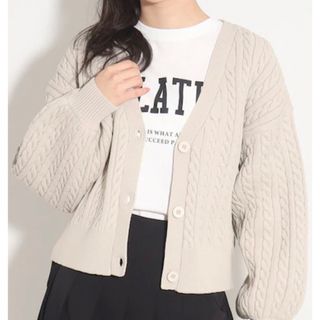 ピンクラテ(PINK-latte)の新品【Pink latte】ニットカーディガン+ロンT(カーディガン)