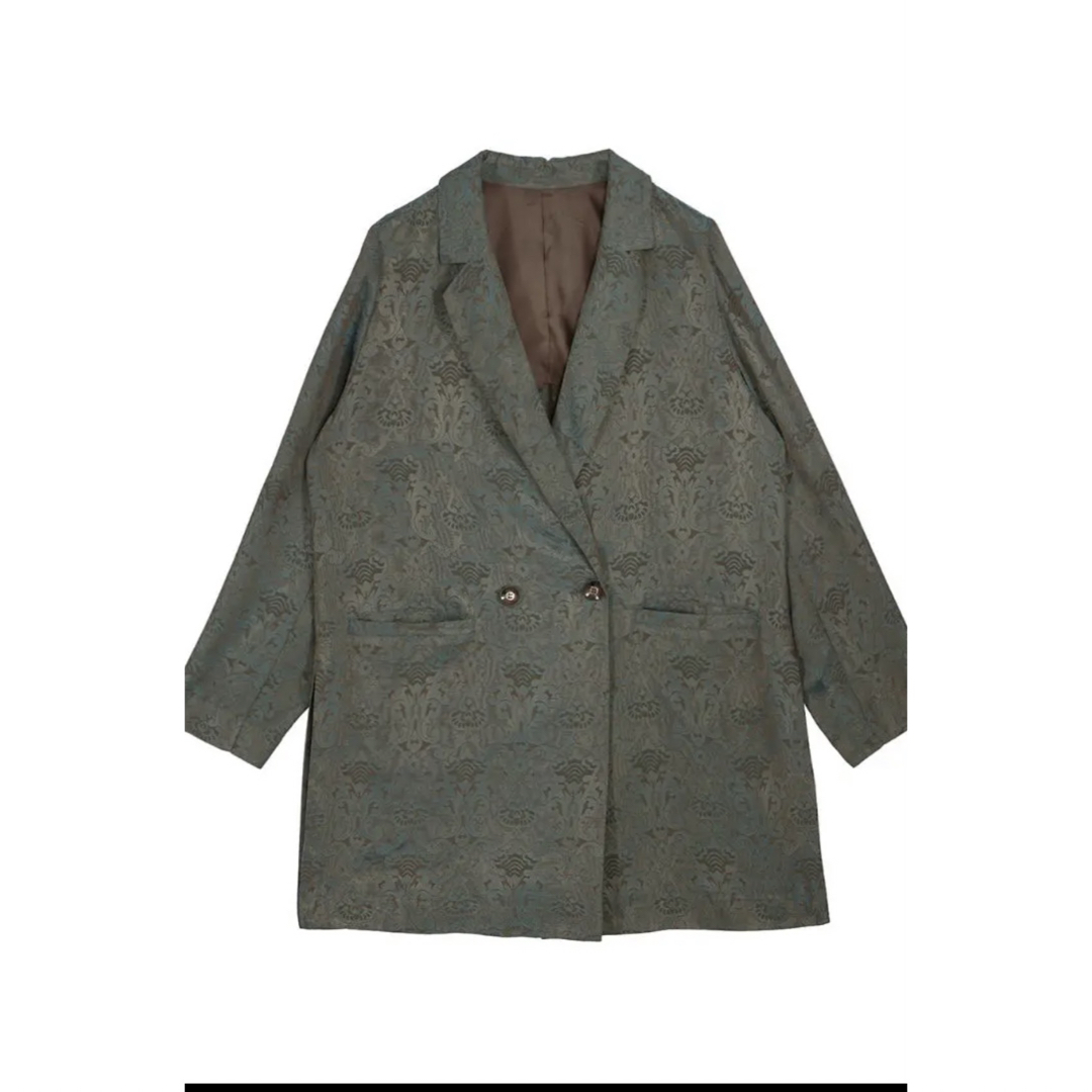 未使用タグ付き　MEDI ALICIA JACQUARD JACKET ホワイト