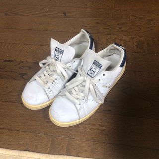 【人気】adidas☆スニーカー　BWARMY☆26.5㎝☆白　ベージュ