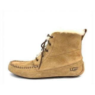 アグ(UGG)のUGG モカシン レディース22cm ムートンブーツ　アグ　ボアスリッポン(ブーツ)