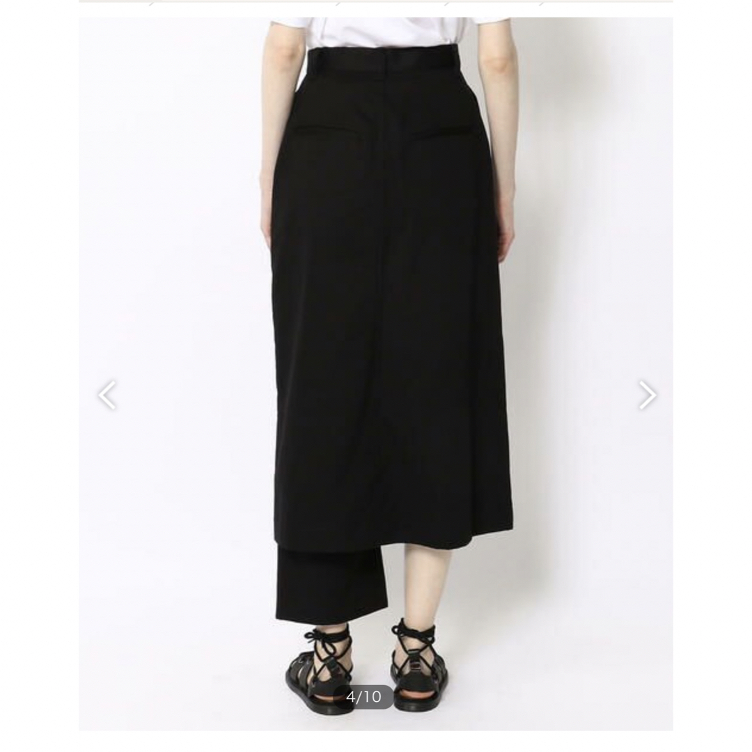 クリーナコットンチノアシンメトリーパンツチノパンkolor sacai