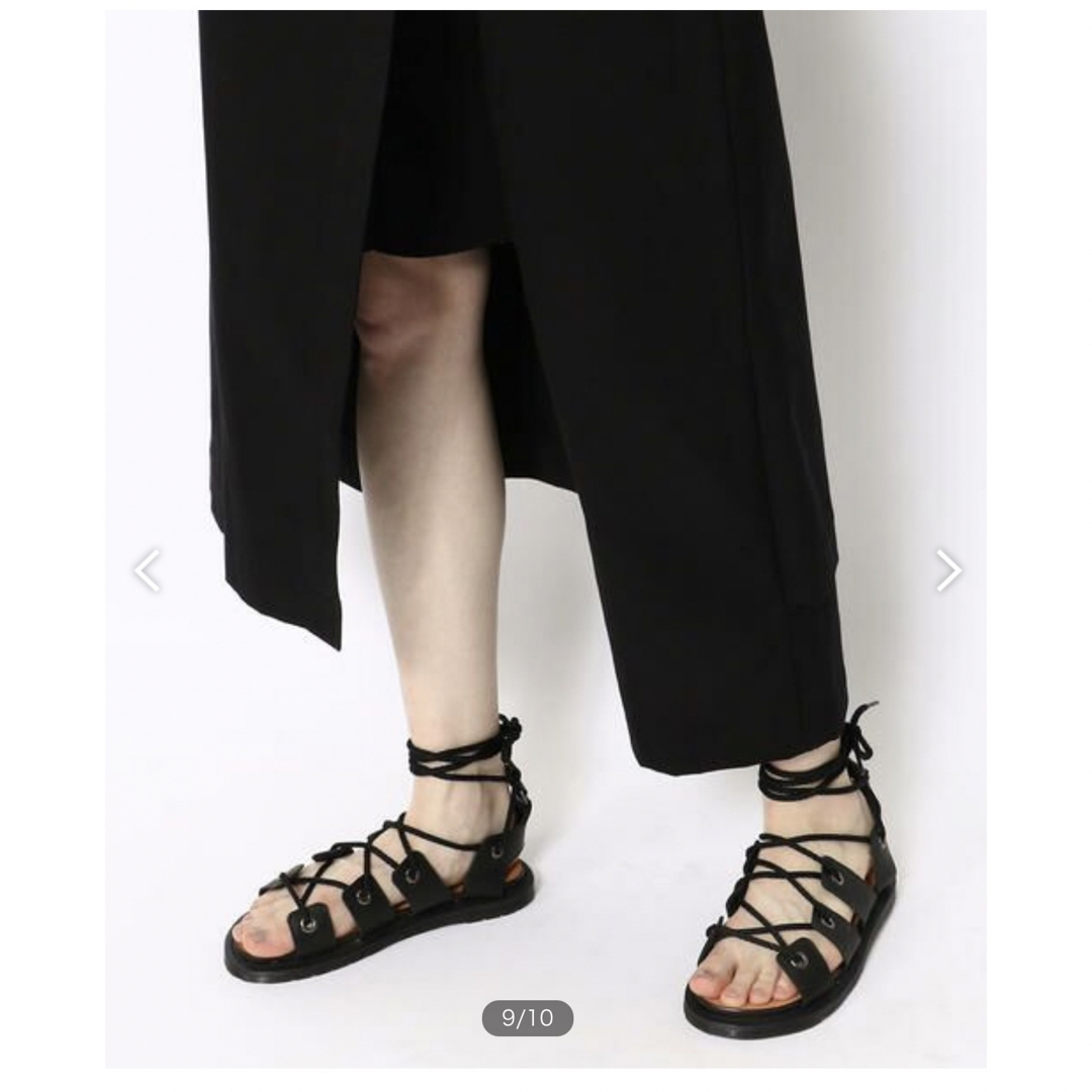 クリーナコットンチノアシンメトリーパンツチノパンkolor sacai