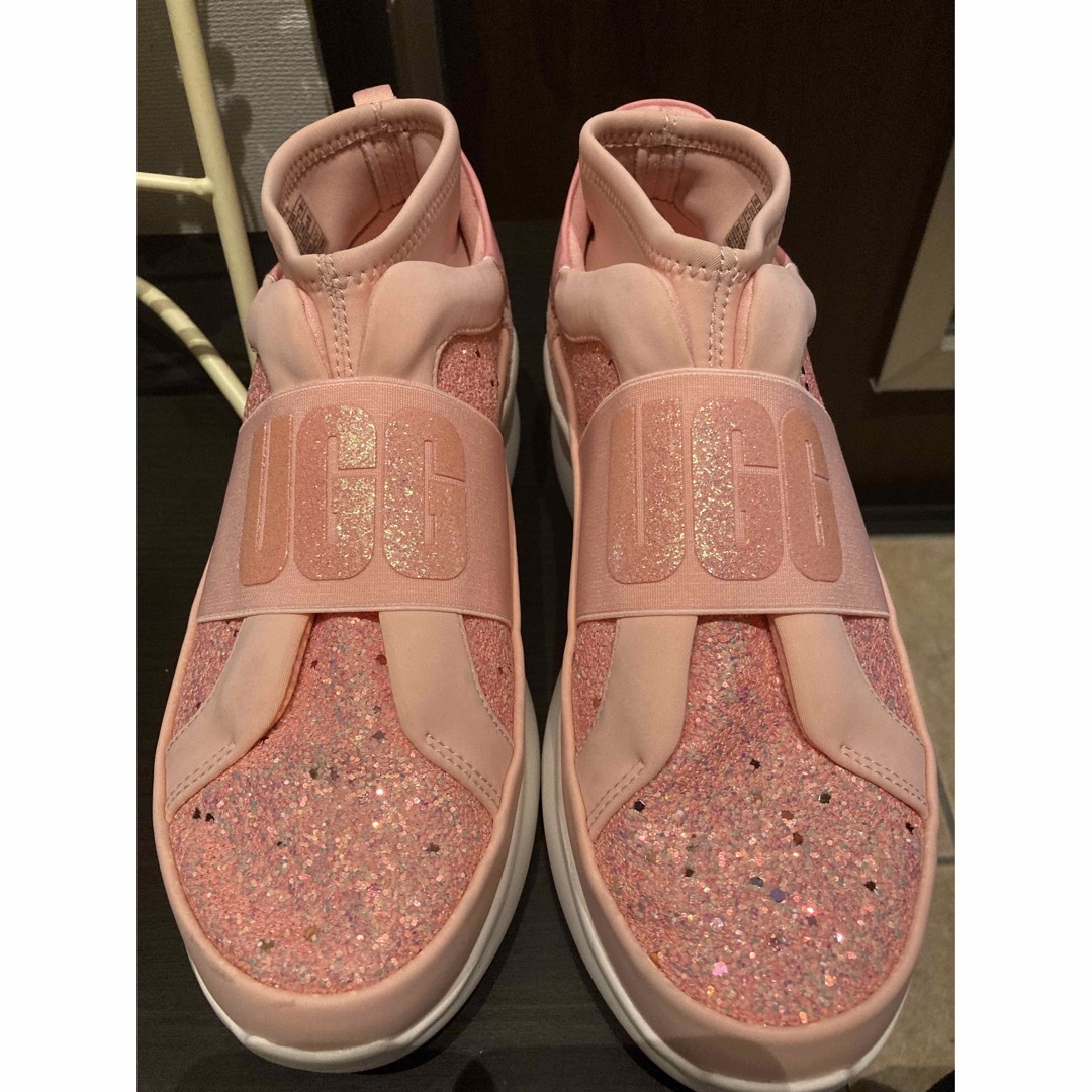 UGG - UGG スリッポン スニーカー グリッター ピンクの通販 by UGG - UGG スリッポン スニーカー グリッター ピンクの通販 by