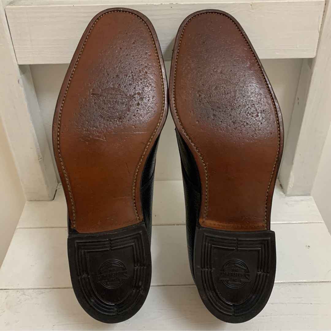 FLORSHEIM VINTAGE 1978s 青窓 レザーシューズ ブラック 8