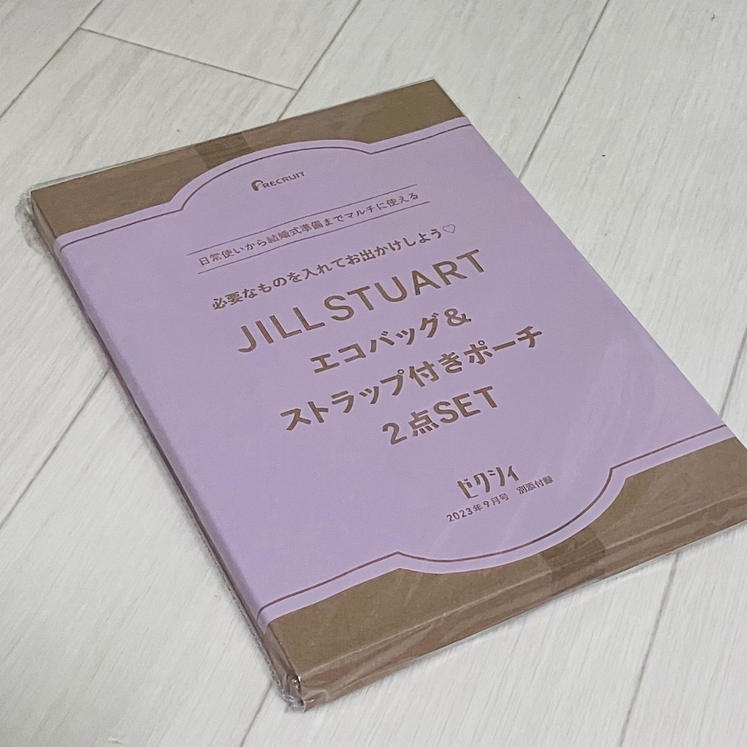 JILLSTUART(ジルスチュアート)のJILLSTUART エコバッグ&ストラップ付きポーチ レディースのバッグ(エコバッグ)の商品写真