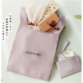 ジルスチュアート(JILLSTUART)のJILLSTUART エコバッグ&ストラップ付きポーチ(エコバッグ)