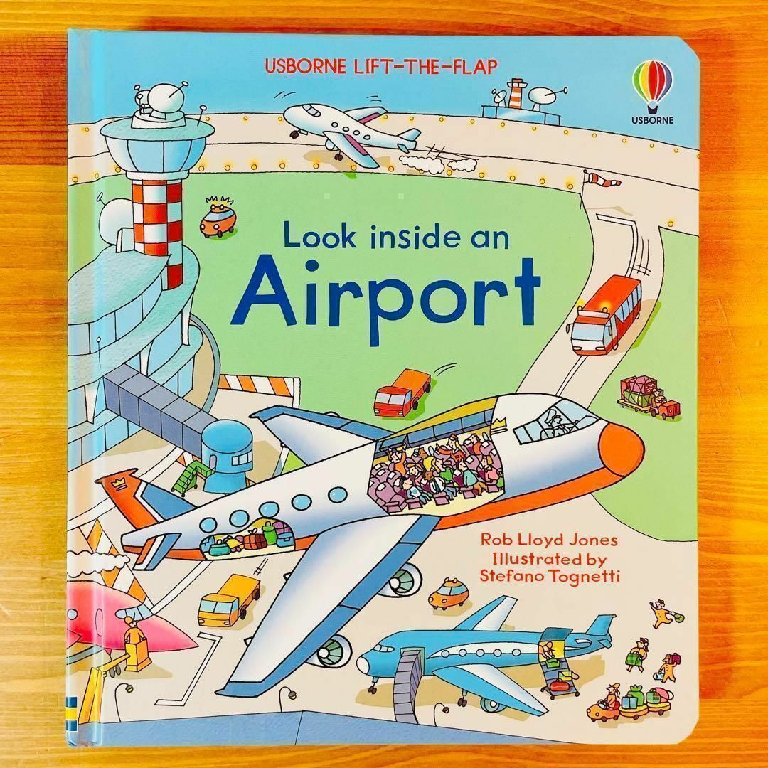 英語絵本Usborne look inside an airport 洋書の通販 by Pick-a-Book's ...