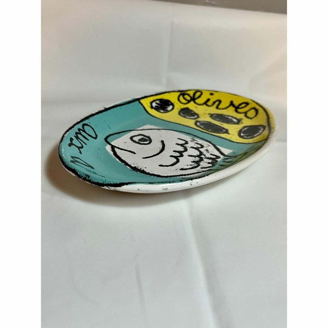 100 DRINE】フランス 絵皿 100 DRINE】フランス 絵皿