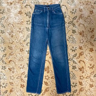 50s USA製 LEE 341z レディースモデル センター黒タグ ZIP不良